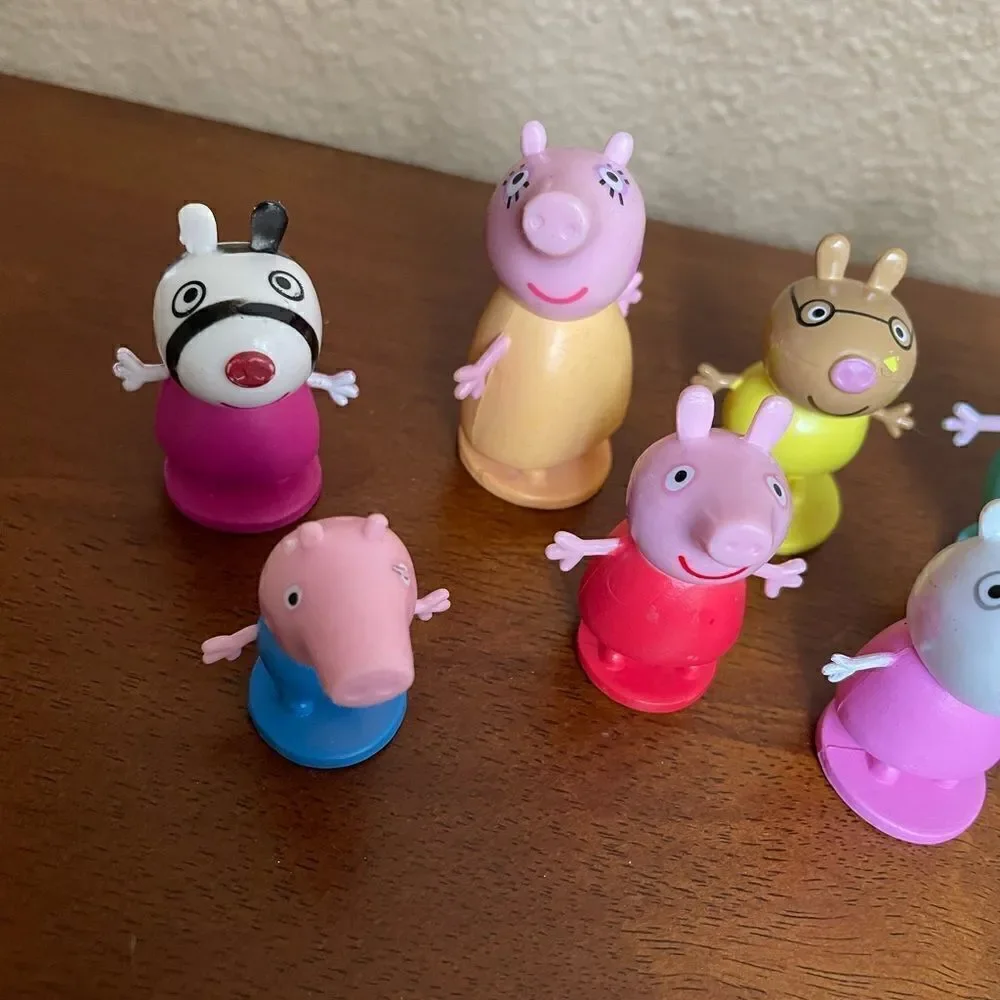 Peppa Pig Vintage 2003 Figures Cake Toppers